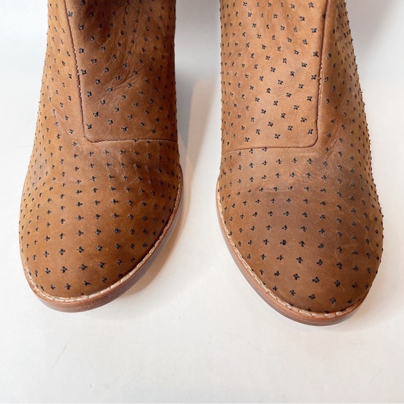 NWOB Sundance Catalog Matt Bernson Flores Brown Leather Boot Size 10 - Picture 5 of 10